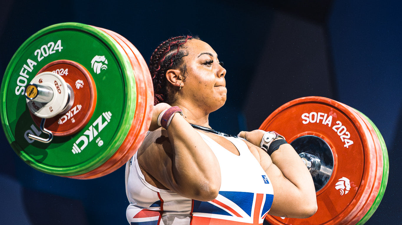 Emily Campbell lifting 146kg