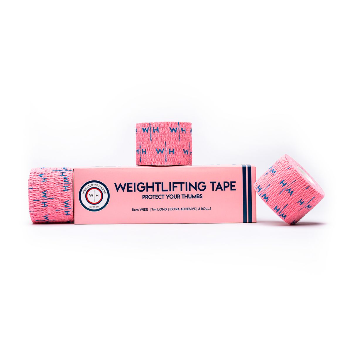 Weightlifting Thumb Tape - Box of 3 Rolls