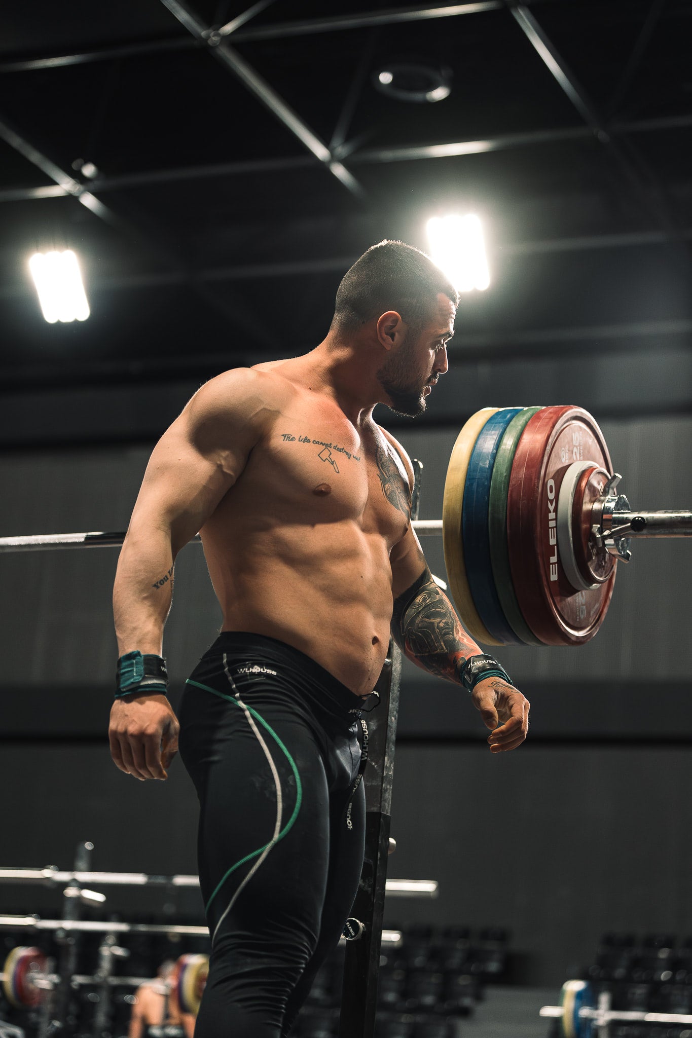 Nasar I Win, You Lose Leggings – WLHOUSE - Main Image